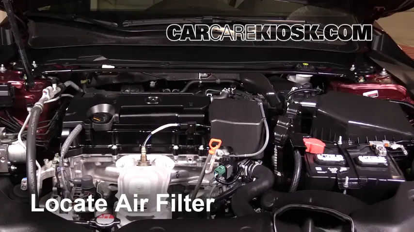 2015 Acura TLX 2.4L 4 Cyl. Air Filter (Engine) Replace